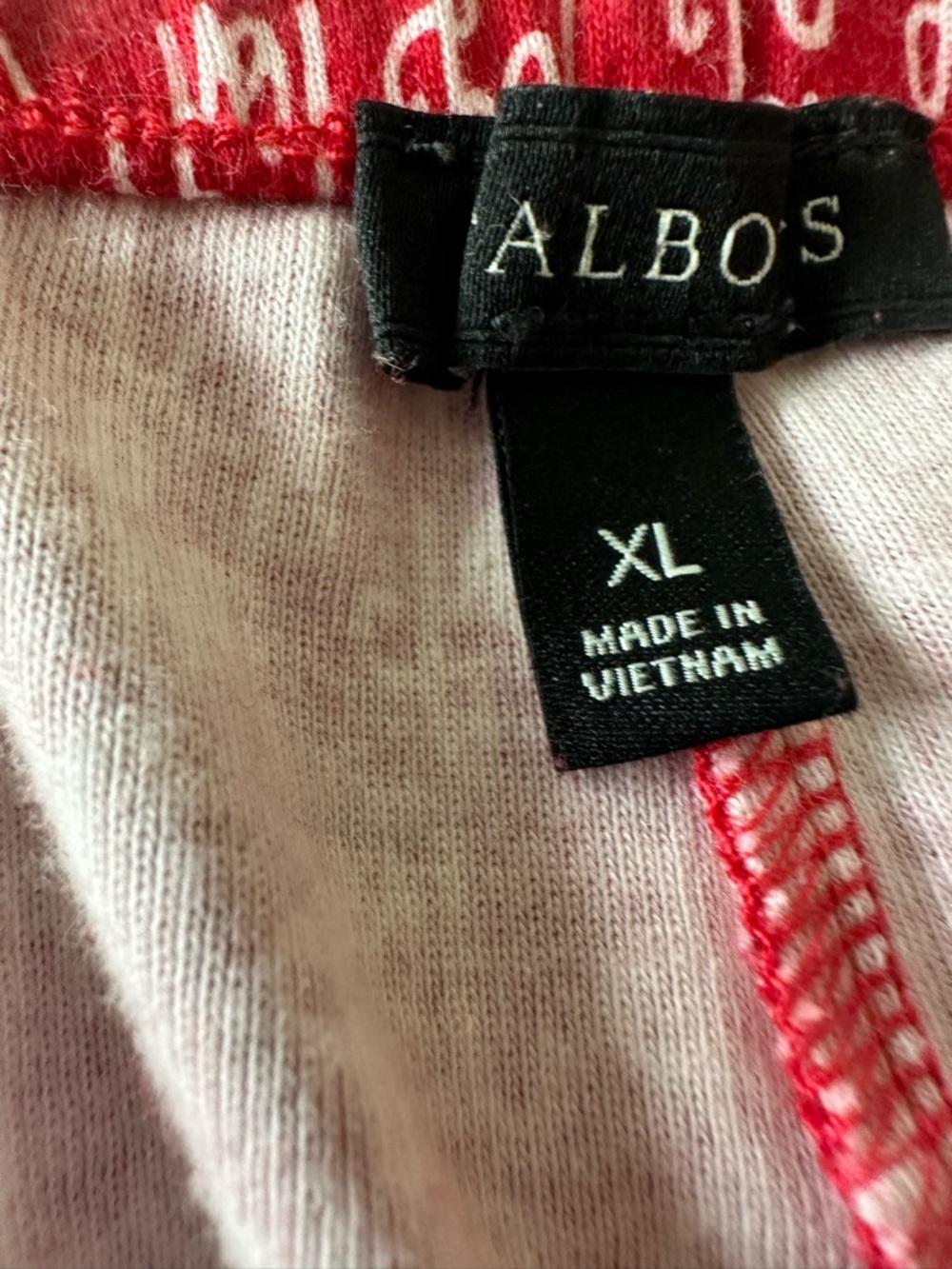 Talbots Joy Knit Pajama Sleep Set Sz XL EUC - Picture 7 of 9